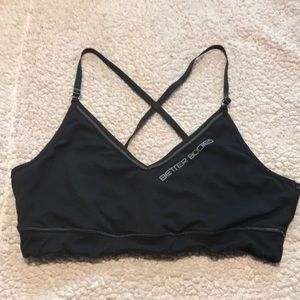 Gently-loved flattering better bodies sports bra!